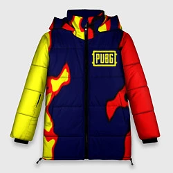 Куртка зимняя женская Pubg military game, цвет: 3D-светло-серый