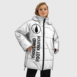 Куртка зимняя женская Thousand Foot Krutch: Glitch, цвет: 3D-черный — фото 2