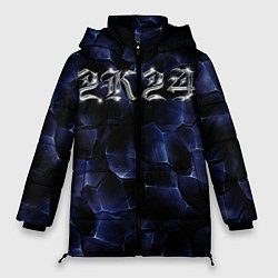 Куртка зимняя женская 2k24, цвет: 3D-черный