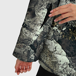 Куртка зимняя женская Маскировка невидимка четыре камуфляж милитари, цвет: 3D-черный — фото 2