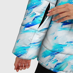 Куртка зимняя женская Ice maze, цвет: 3D-черный — фото 2