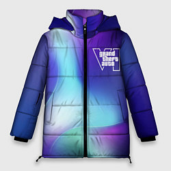 Куртка зимняя женская GTA6 northern cold, цвет: 3D-черный
