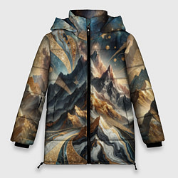 Куртка зимняя женская Золотые горы, цвет: 3D-светло-серый