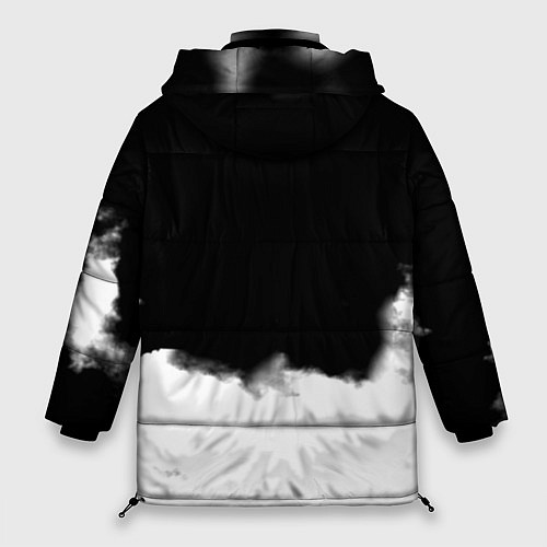 Женская зимняя куртка Liverpool текстура / 3D-Светло-серый – фото 2