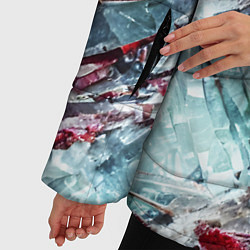 Куртка зимняя женская Лёд и кровь, цвет: 3D-черный — фото 2