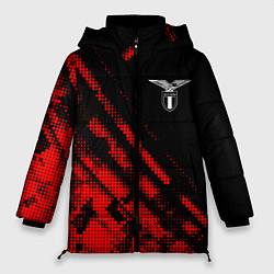 Куртка зимняя женская Lazio sport grunge, цвет: 3D-красный