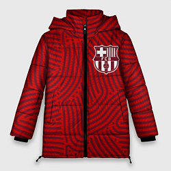 Женская зимняя куртка Barcelona отпечатки