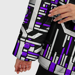 Куртка зимняя женская Броня шоквейва трансформеры, цвет: 3D-светло-серый — фото 2