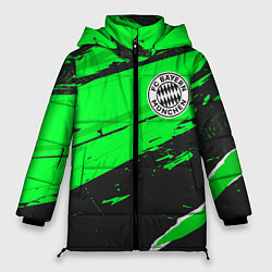 Куртка зимняя женская Bayern sport green, цвет: 3D-черный