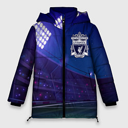 Куртка зимняя женская Liverpool ночное поле, цвет: 3D-черный
