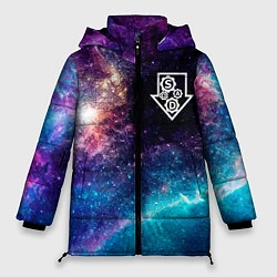 Куртка зимняя женская System of a Down space rock, цвет: 3D-черный