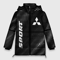 Куртка зимняя женская Mitsubishi sport metal, цвет: 3D-черный