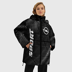 Куртка зимняя женская Opel sport metal, цвет: 3D-черный — фото 2