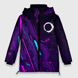 Женская зимняя куртка The Callisto Protocol neon gaming