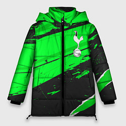 Куртка зимняя женская Tottenham sport green, цвет: 3D-черный