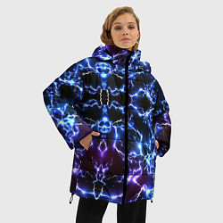 Куртка зимняя женская Электрический разряд, цвет: 3D-красный — фото 2