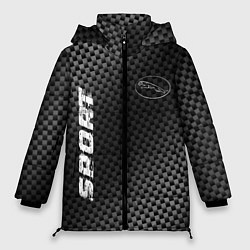 Куртка зимняя женская Jaguar sport carbon, цвет: 3D-черный