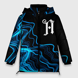 Куртка зимняя женская Architects sound wave, цвет: 3D-черный