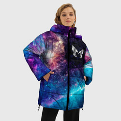 Куртка зимняя женская Placebo space rock, цвет: 3D-черный — фото 2