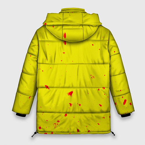 Женская зимняя куртка Poppy Playtime Хагги Вагги монстр / 3D-Светло-серый – фото 2