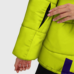 Куртка зимняя женская Barcelona fc sport club, цвет: 3D-светло-серый — фото 2