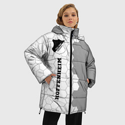 Куртка зимняя женская Hoffenheim sport на светлом фоне по-вертикали, цвет: 3D-черный — фото 2