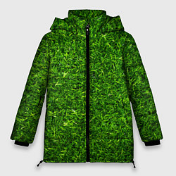 Женская зимняя куртка Текстура газона
