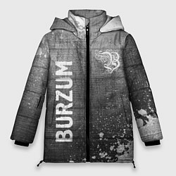 Куртка зимняя женская Burzum - grey gradient вертикально, цвет: 3D-черный