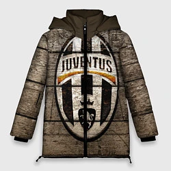 Куртка зимняя женская Juventus, цвет: 3D-черный