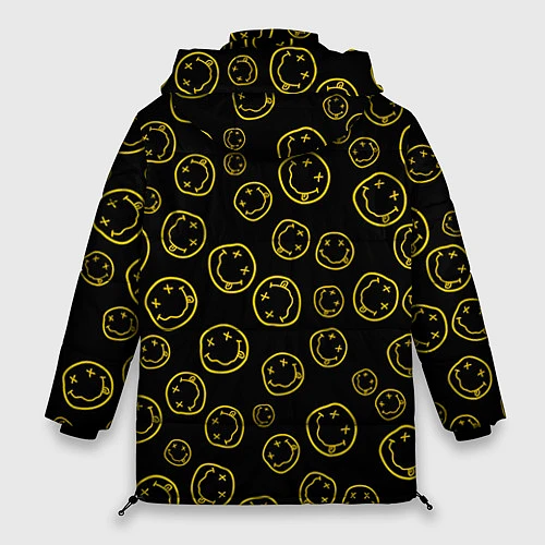 Женская зимняя куртка Nirvana Pattern / 3D-Светло-серый – фото 2