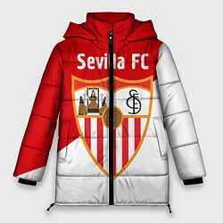 Куртка зимняя женская Sevilla FC, цвет: 3D-черный
