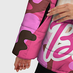 Куртка зимняя женская Барби, цвет: 3D-черный — фото 2