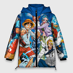 Куртка зимняя женская One Piece, цвет: 3D-черный