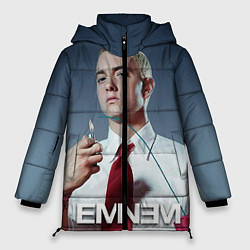 Куртка зимняя женская Eminem Fire, цвет: 3D-черный
