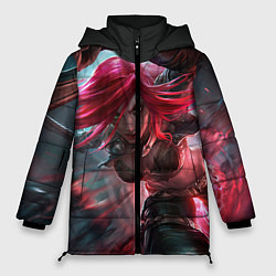 Куртка зимняя женская League of legends, цвет: 3D-черный