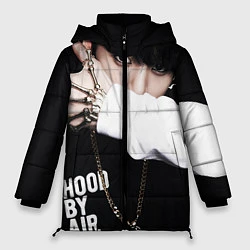 Куртка зимняя женская BTS: Hood by air, цвет: 3D-черный