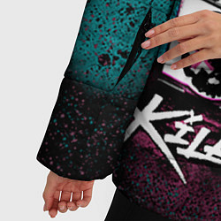 Куртка зимняя женская Green Day: Kill the DJ, цвет: 3D-черный — фото 2