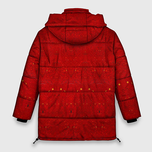Женская зимняя куртка Череп / 3D-Светло-серый – фото 2