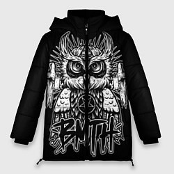 Куртка зимняя женская BMTH Owl, цвет: 3D-черный