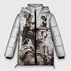 Куртка зимняя женская ФСБ Альфа, цвет: 3D-черный