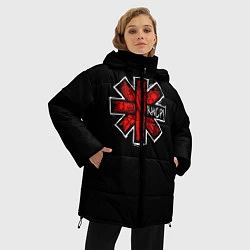 Куртка зимняя женская RHCP Symbol, цвет: 3D-черный — фото 2
