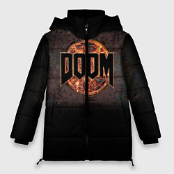 Куртка зимняя женская DOOM Fire, цвет: 3D-черный