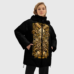 Куртка зимняя женская Овен, цвет: 3D-светло-серый — фото 2