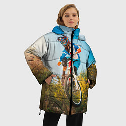 Куртка зимняя женская МТБ, цвет: 3D-светло-серый — фото 2