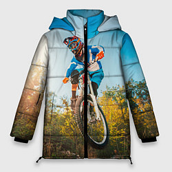 Куртка зимняя женская МТБ, цвет: 3D-светло-серый