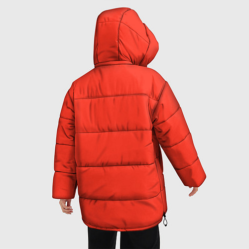 Женская зимняя куртка NBA / 3D-Красный – фото 4