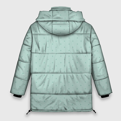 Женская зимняя куртка Медведь с сердцем / 3D-Светло-серый – фото 2