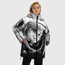Куртка зимняя женская Юрий Гагарин, цвет: 3D-черный — фото 2