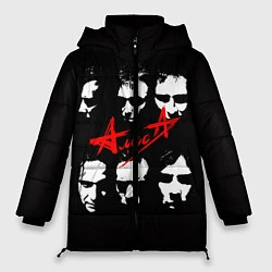 Куртка зимняя женская Группа АлисА, цвет: 3D-черный