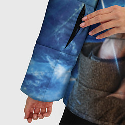 Куртка зимняя женская 11th Doctor Who, цвет: 3D-черный — фото 2